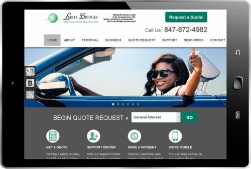 Responsive for Mobile Tablets